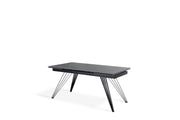 GREY-NEGRO ERHALTE TABELLE 90 cm x 160-240 cm H. 76 cm