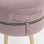 Zwei Pouf Pouf -Set mit Öffnung