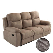 Chicago Sofa 3 Sitze liegeln silbergraues Ranger 10
