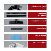 Solide Staubsauger und Flüssigkeiten verleihen Joker 1400s