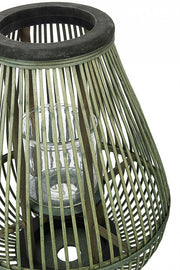 4x Trippedde Lantern Bamboo Ver-Nerno H61.5
