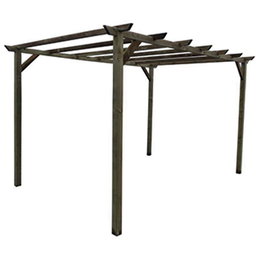 Kostenloser Perlary in imprägnierte Kiefern 300 x 300 x 400 cm