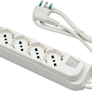 Multiple Socket 4 Bipasso Sockets/Abwerfen mit 3 Metern Kabel