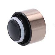 Thermos rund gelber Stahl 0,5 l Cm7,5x3,5H22.5