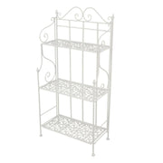 Jessica White Metal Metal Regal Pinsel 3p CM59X29H118