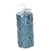 Candela Paraffin Blu Blu CM Ø7H15 cm