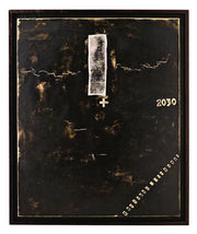 Öl auf Multicolar -Leinwand und Holzrahmen 100x120 cm