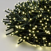 Bandkette Ø6cm NTLG 1000 abgebrochenes grünes Kabel 4+30,5 m Weihnachtslichter