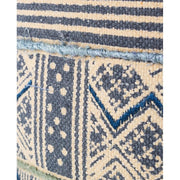 Ethnischer Stil Baumwoll Pouf Tilak Schnorchel Durchmesser 50x H35 cm