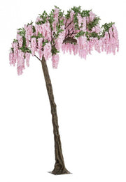 Künstlicher Baum rosa Glyce H320 cm