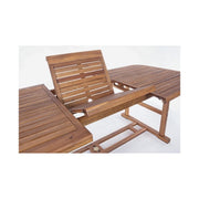 Outdoor-Tisch Noemi Extentable hölzerne 180-240x100x H 74 cm
