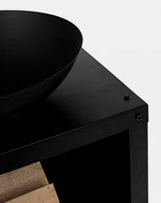 Braciere Hyfestus in Metall 38x38 cm