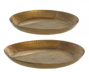 Set2 Decor Hammel Oro Dish