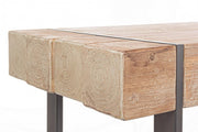 Bar Tabelle in Stahlobertisch IEGNO von Fir Garrett 200x50x H110 cm