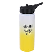 Thermos rund gelber Stahl 0,5 l cm5,5x11h23