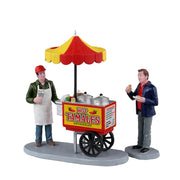 Lemax Tamale Cart Set von 2 - Set von 2 Trolleys für Tamales für das Weihnachtsdorf