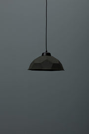 Federlampe mit schwarzer recycelter Kartonlampe D35XD35X160H CM