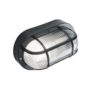 Harz Deckenlampe Echo Oval Black Line
