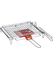 Doppelte GreyWorks in verchromtem Stahl 40x30 cm gefaltet.