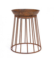 2x Brazier Hephaestus zu Rost D50x63H