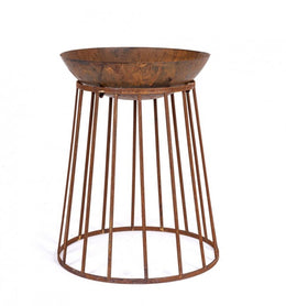 2x Brazier Hephaestus zu Rost D50x63H