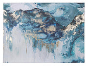 Malerei Village 120x90 cm Öl auf Leinwand