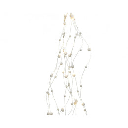 Mikrolierte 100L -Cluster von 135 cm heißen weißen Schneeflocken