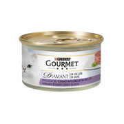 Gourmet -Durchmant mit Thunfischflocken in Purina -Gelee 85 Gramm