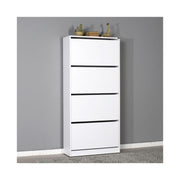 4 weiße Limeting -Schuhrallye 73x26xh.157 cm (SHC540BY1) Effez