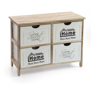 4 Schubladenstruhe 67 x 28 x 47 h cm