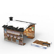 Sky Lift Cable Car Banach mit LED -Leuchten