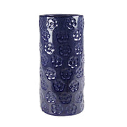 Blue Ceramic Pinselfrau Blumen Design 50 cm 50 h