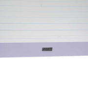 Ausziehbarer Aluminiumtisch Weißer Garten CM 90 x 210-280 x H 73