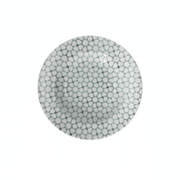 Pastabowl Mosaic 27 cm in grauem Porzellan