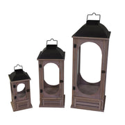 Lanternholzmetall 1-3 natürlicher grauer C-Cassetto Bild CM32X32H85