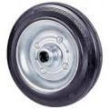 Schwarzes Gummi -Rad 112 AVO Disc Secial + Walzen d.mm 150 x 40 Rollenlager