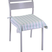 Flora Stippe Green Floor Kissen CM40x40H4