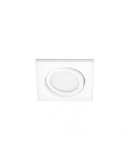 5W Schiene -Rampen -Rennen 8x8cm Real Bianco Trio Lighting