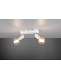 Spotto Spot 2x27 Vannes White L26 cm Trio Lighting