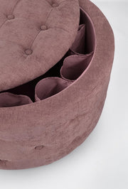 Pouf Cont. P.Scarpe Ernestine dunkle Rose
