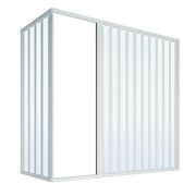 Box Badewanne 2 Seiten reduzierbarer Mod. Mery Lux