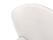 4x Similuod und weißer Sitzstuhl 49x56x82H CM