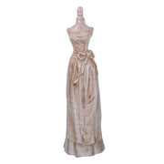Statue Frau großartiges Kleid XH-0167A 19x15H65 cm