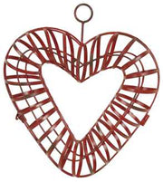 Ghirlanda Portamele Heart Iron Us-1005cm. 36 x 8 H 40