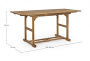 Noemi table all. 120-160x70