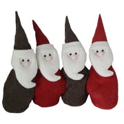 Brauner brauner Weihnachtsstoff Stopp CM38X8H32