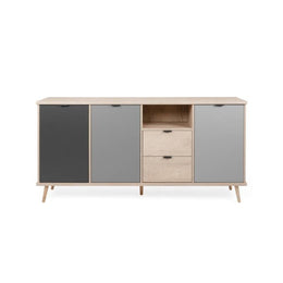 (3c) 3 -Door -Sideboard mit 2 Schubladen 180 x 88 x 40 h (EPIK52) Effez