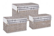 Set3 p. Objekte elegant rechte sich grau
