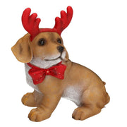 Harzhund mit Hörnern und Bug CM17x10H17