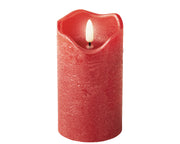 Haved LED -Kerze in stabilem Wachs für H 13 x Ø 7 cm